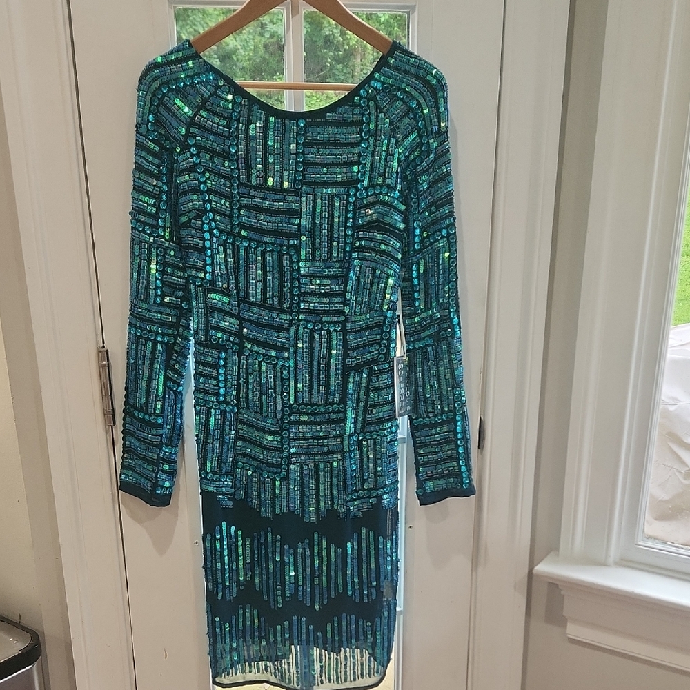 Jean-Louis Scherrer Sequined Dress NWT